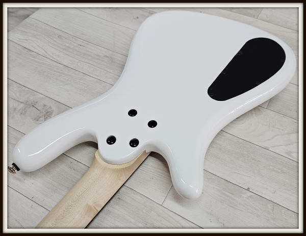 Spector Icon NS-2 Bolt-On, White Gloss